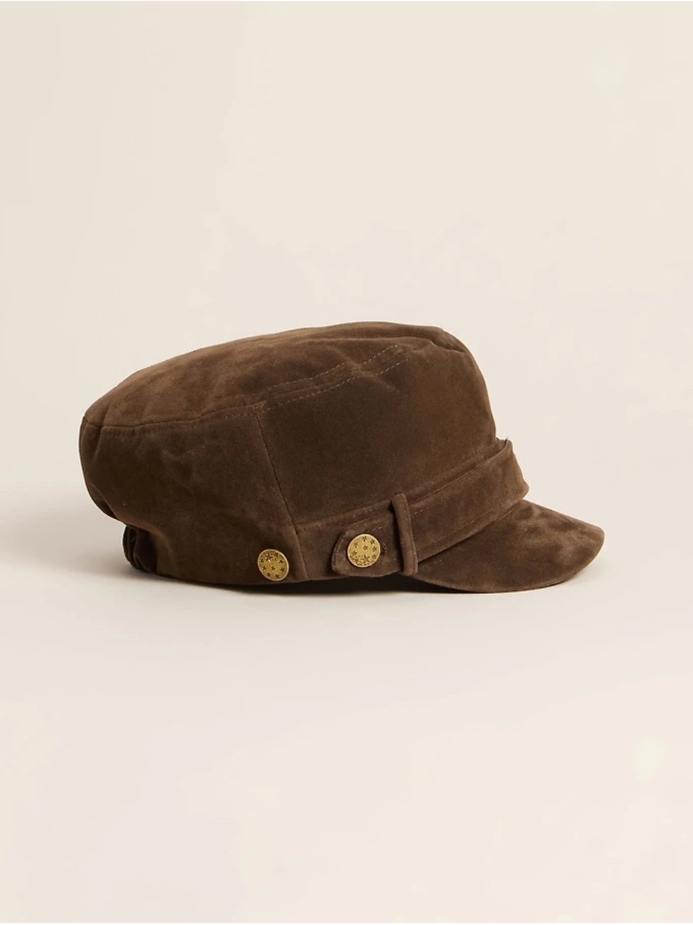 Windsor Weekend Detour Suede Cabby Hat in Brown